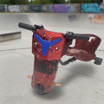 صورة سكوتر درفت 250W بتصميم آيرون مان - الانطلاق مع البطل